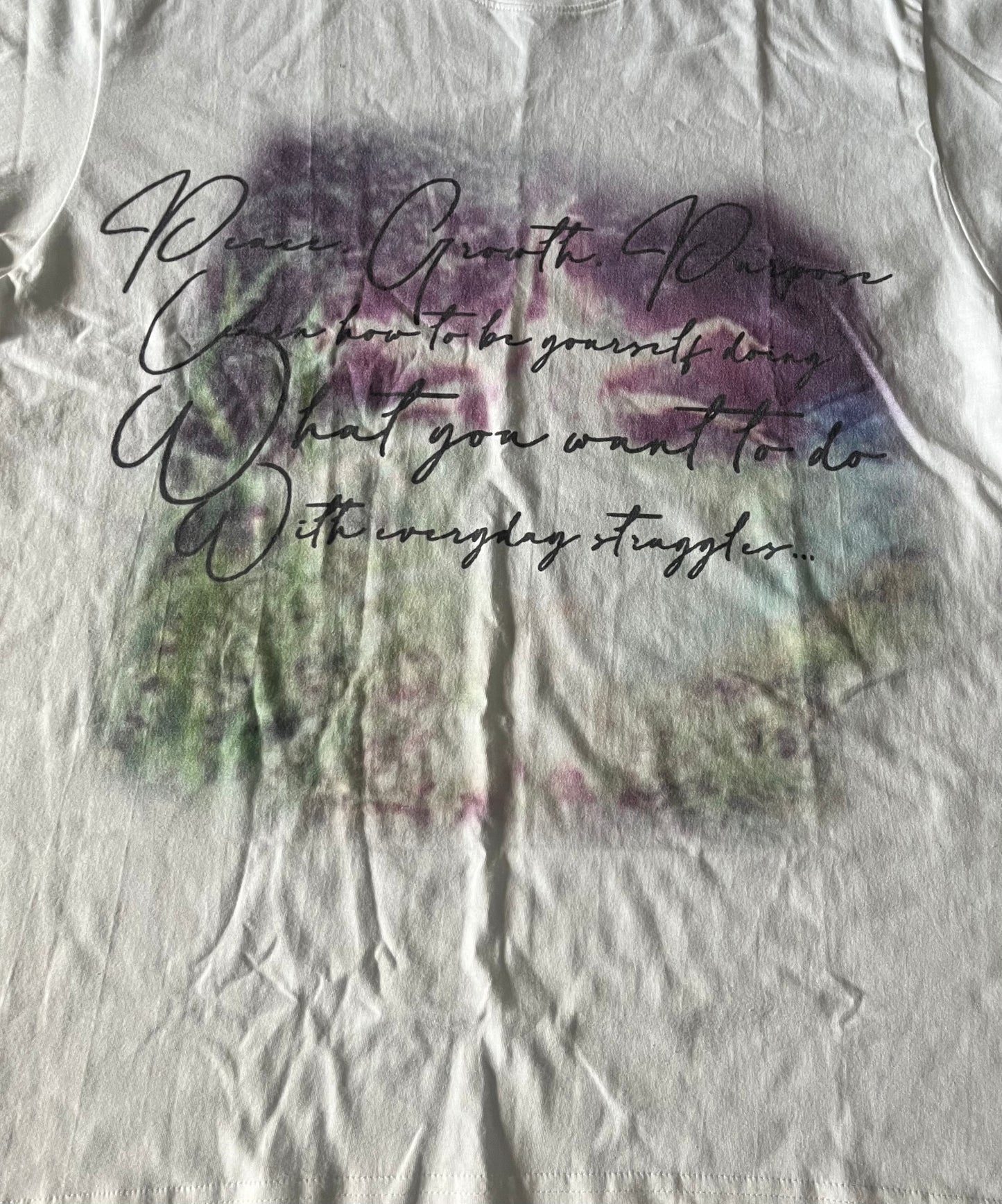 "Peace" tee